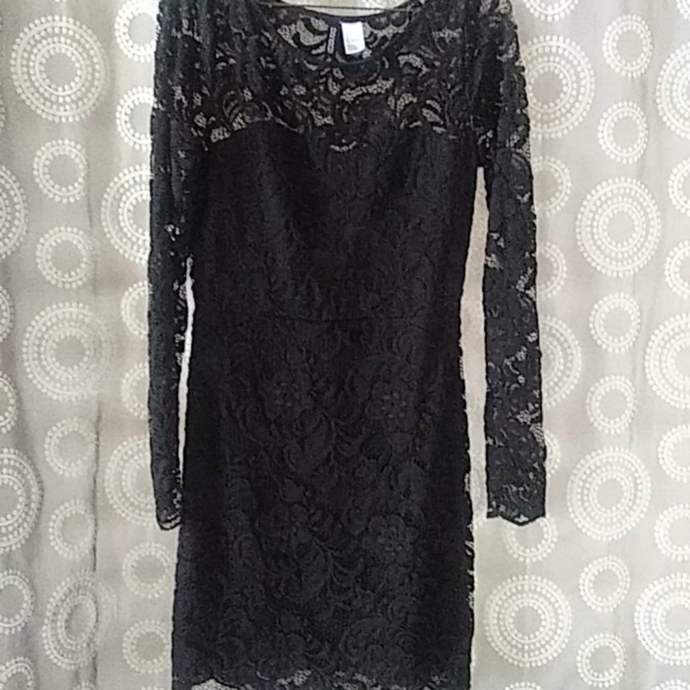 black dress